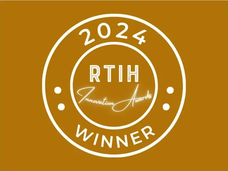 RTIH Innovation Awards 2024 winner badge