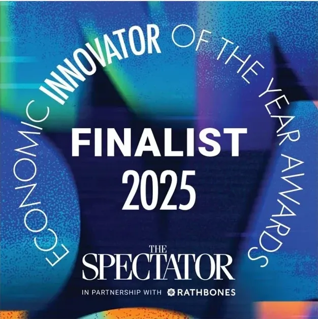 The Spectator Economic Innovator of the Year Awards 2025 finalist badge